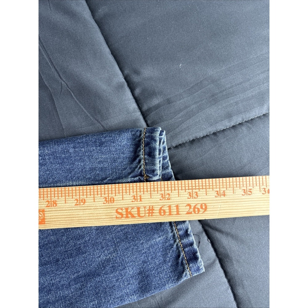 Carbon2Cobalt Jeans‎ Mens 38x32 Straight Leg Distressed Denim Casual Y2K - Picture 5 of 7